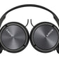 Sony | Foldable Headphones | MDR-ZX310 | Wired | On-Ear | Black