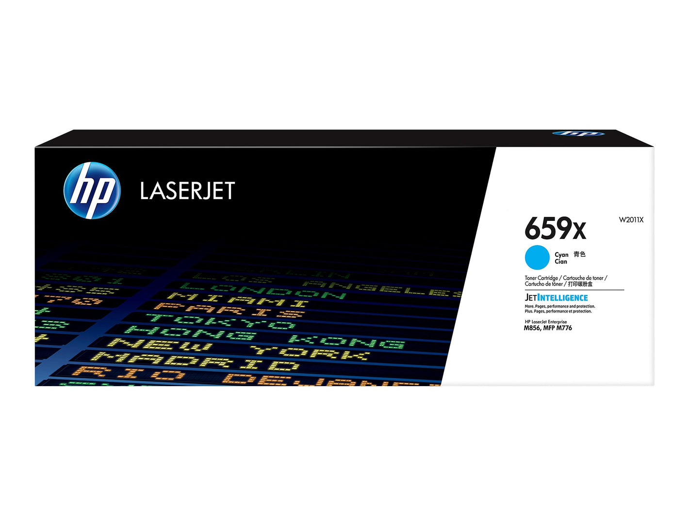HP 659X High Yield Cyan toner