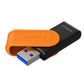 Kingston USB Flash Drive | DataTraveler Exodia S | 256 GB | USB 3.2 Gen 1 | Black/Orange