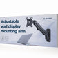 DISPLAY ACC MOUNTING ARM 27"/MA-WA1-01 GEMBIRD