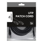 GEMBIRD CAT5e UTP Patch cord black 5m