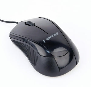 MOUSE USB OPTICAL/BLACK MUS-3B-02 GEMBIRD