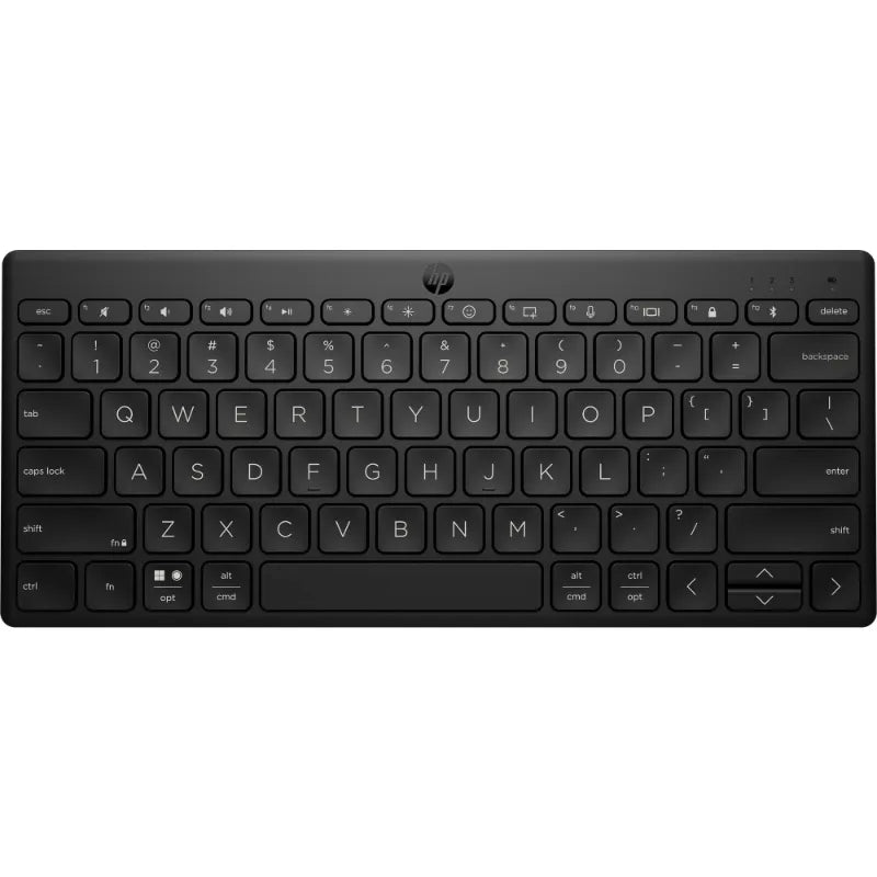 HP 355 Compact Wireless Bluetooth Keyboard - Multi-Device - Black - US ENG