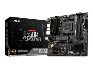 MSI B550M PRO-VDH WIFI ATX MB AM4 DDR4