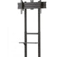 NEOMOUNTS BY NEWSTAR MOBILE FLOOR STAND INCL. AV- AND CAM SHELF (HEIGHT ADJUSTABLE: 128,5-145 CM)