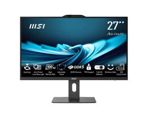 Monoblock PC|MSI|PRO|AP272P 14M|Business|All in One|CPU Core i7|i7-14700|2100 MHz|Screen 27"|RAM 16GB|DDR4|3200 MHz|SSD 1TB|Graphics card Intel UHD Graphics|Integrated|Windows 11 Pro|Colour Black|PROAP272P14M-495EU