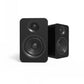 KANTO AUDIO PAIR - PASSIVE SPEAKERS WITH 1" SILK DOME TWEETER AND 4" KEVLAR WOOFER - BLACK