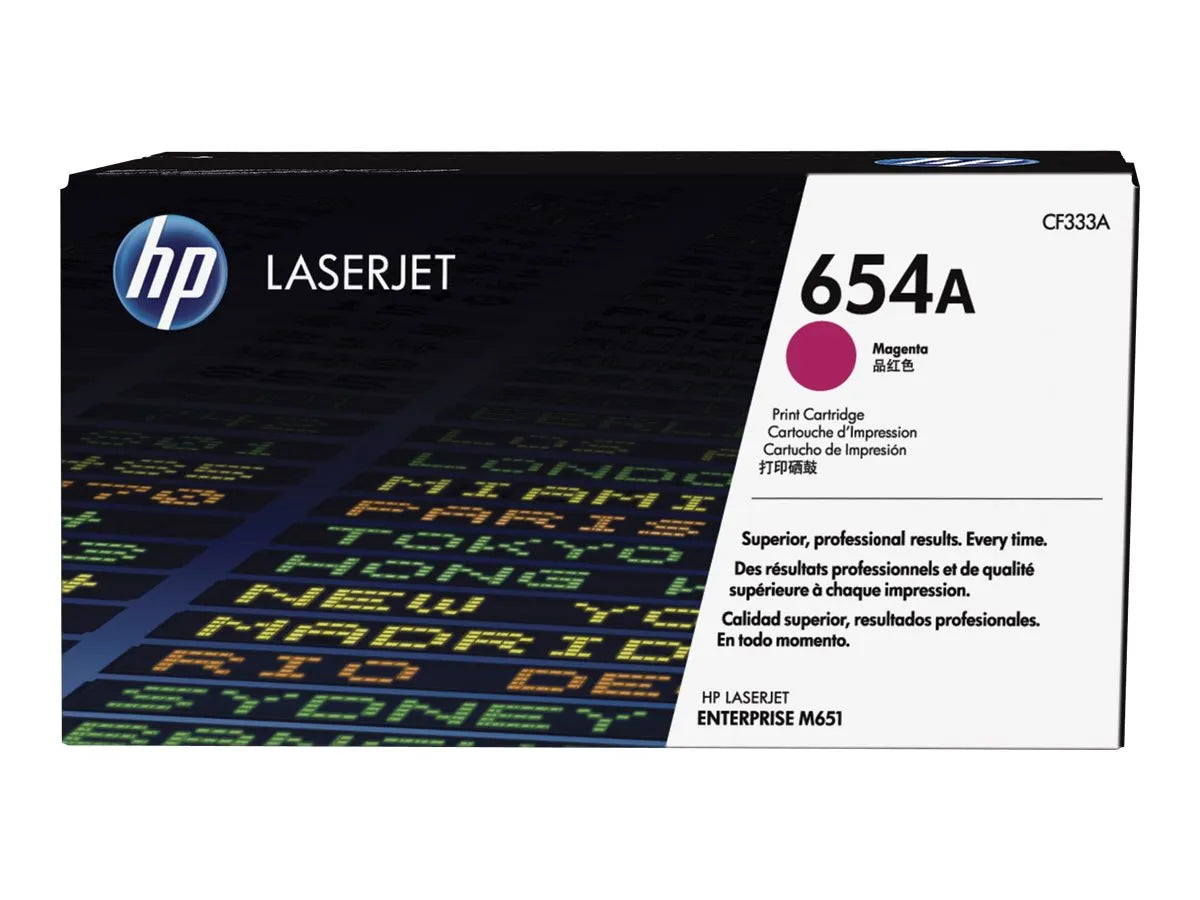 HP 654A Magenta Toner
