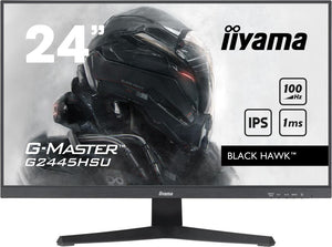 LCD Monitor|IIYAMA|G2445HSU-B1|24"|Panel IPS|1920x1080|16:9|100Hz|Matte|1 ms|Speakers|Tilt|Colour Black|G2445HSU-B1