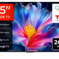 TV Set|TCL|75 "|4K Ultra HD|3840 x 2160 pixels|Flat|16:9|QLED|75P6L