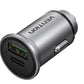 MOBILE CHARGER CAR USB/2P GRAY FFBH0 VENTION