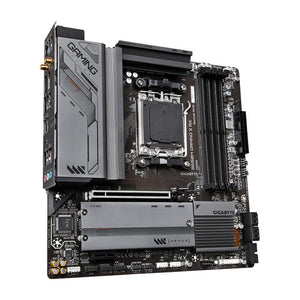 Mainboard|GIGABYTE|AMD B650|SAM5|Micro-ATX|Memory DDR5|Memory slots 4|1xPCI-Express 3.0 1x|1xPCI-Express 4.0 16x|2xM.2|1xHDMI|2xDisplayPort|4xUSB 2.0|3xUSB 3.2|1xUSB-C|1xPS/2|1xRJ45|3xAudio port|B650MGAMINGXAX1.3