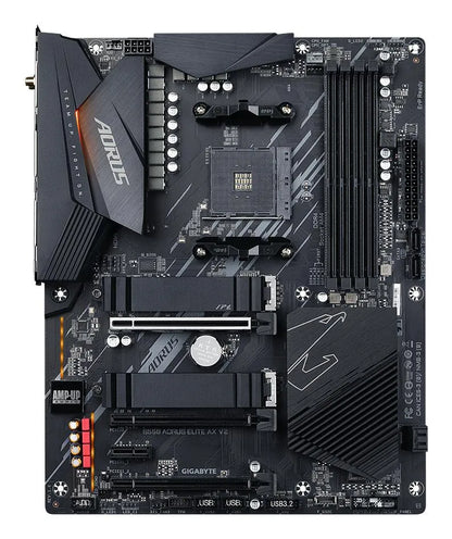 Mainboard|GIGABYTE|AMD B550|Socket AM4|ATX|RAM DDR4-SDRAM|4xSlots|Wi-Fi Yes|Bluetooth Yes|1xPCI Express x1 slots|3xPCI Express x16 slots|2xNumber of M.2 (M) slots|B550AORUSELITEAXV21.5