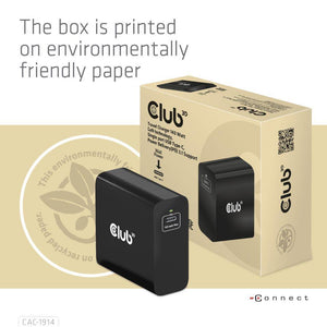 MOBILE TRAVEL CHARGER USB-C/140W GAN CAC-1914EU CLUB3D