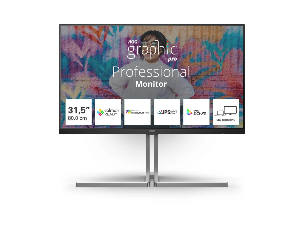 AOC U32U3CV 31.5inch Nano IPS WLED UHD