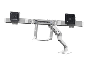 ERGOTRON HX Dual Monitor Desktop Arm whi