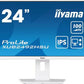 LCD Monitor|IIYAMA|23.8"|Business|Panel IPS|1920x1080|16:9|100Hz|Matte|0.4 ms|Speakers|Swivel|Pivot|Height adjustable|Tilt|XUB2492HSU-W6