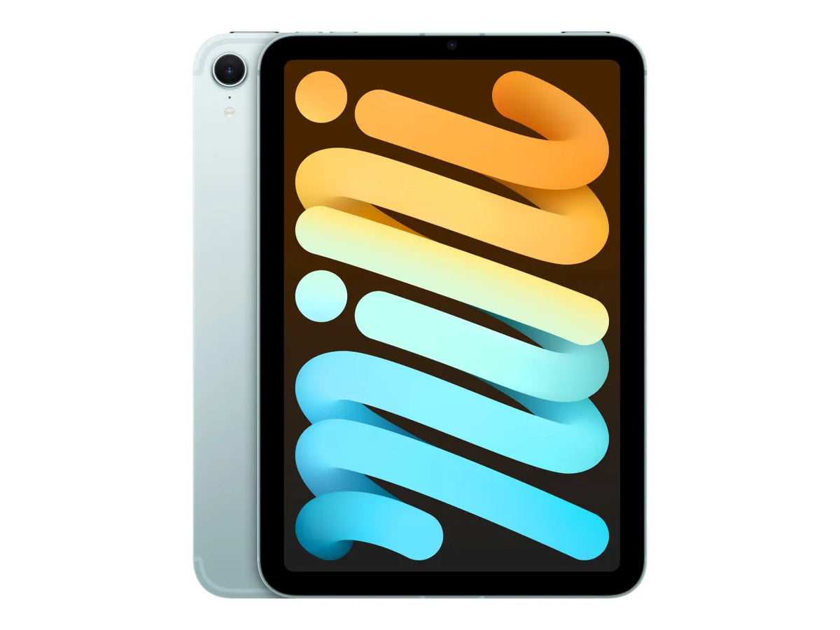 Apple | iPad mini Wi-Fi + Cellular | 8.3 " | Blue | IPS | 2266 x 1488 pixels | Apple A17 Pro | 128 GB | 3G | 4G | 5G | Wi-Fi | Front camera | 12 MP | Rear camera | 12 MP | Bluetooth | 5.3 | iPadOS | USB-C charging cable