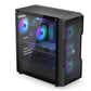 Case|ENDORFY|Regnum 400 ARGB|MidiTower|Case product features Transparent panel|Not included|ATX|MicroATX|MiniITX|Colour Black|EY2A009