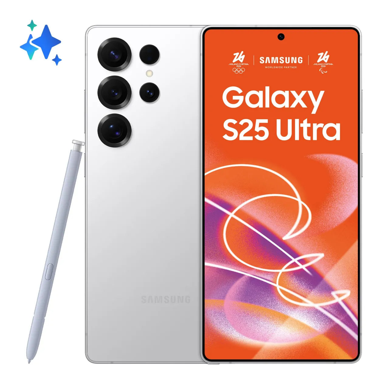 MOBILE PHONE GALAXY S25 ULTRA/256GB WHTSILV SM-S938B SAMSUNG