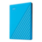 WD My Passport 2TB portable HDD Blue