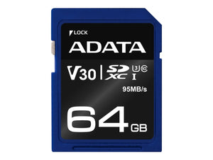 ADATA | Premier Pro | UHS-I | 64 GB | SDXC | Flash memory class 10