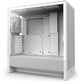 Case|NZXT|H5 Flow|MidiTower|Case product features Transparent panel|Not included|ATX|EATX|MicroATX|MiniITX|Colour White|CC-H52FW-01