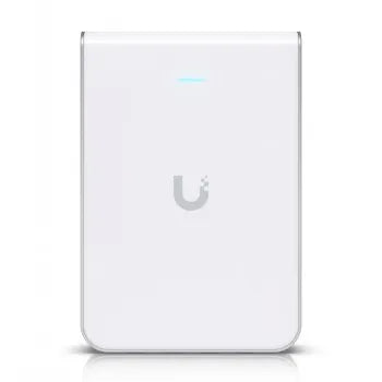 UBIQUITI WALL-MOUNTED WIFI 6 AP WITH 6 SPATIAL STREAMS AND A BUILT-IN 4-PORT SWITCH IDEAL FOR SINGLE-ROOM COVERAGE IN HOSPITALITY ENVIRONMENTS