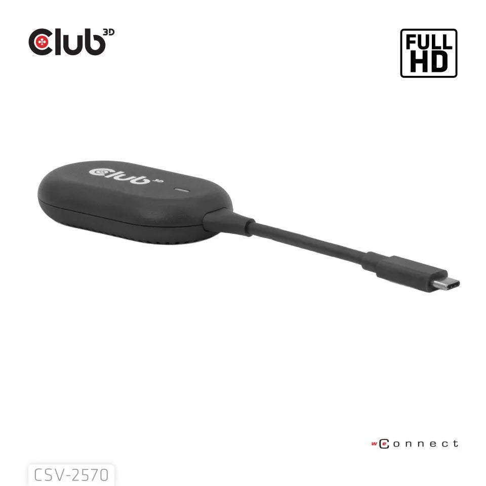 I/O ADAPTER WRL USB-C TO HDMI/CSV-2570 CLUB3D