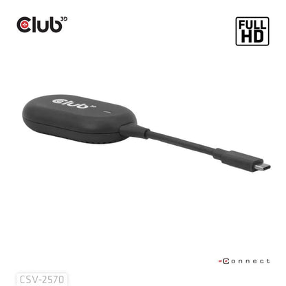 I/O ADAPTER WRL USB-C TO HDMI/CSV-2570 CLUB3D