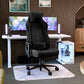 Arozzi Soft Fabric/Metal/Aluminium | Gaming Chair | Vernazza Soft Fabric | Pure Black