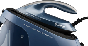 Gorenje Steam Generator Iron | SGD3000BBK | 3000 W | 8 bar | 1.5 L | Auto power off | Vertical steam function | Calc-clean function | Blue/Black
