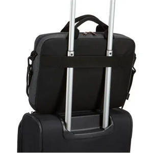 Case Logic | Era Attaché | Fits up to size 14 " | Messenger - Briefcase | Shoulder strap | Obsidian