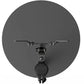 M PRO SERIES - SINGLE POLE FLOORBASE 2 BLACK