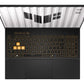 Notebook|ASUS|TUF|FX608JHI-QT325W|CPU Intel® CoreT i5|i5-14450HX|16 "|2560 x 1600 pixels|RAM 16 GB|DDR5-SDRAM|SSD 512 GB|Discrete graphics NVIDIA® GeForce RTXT 5050|8 GB|On-board graphics Yes|Numeric keypad Yes|OS installed Windows 11 Home|Colour Bla...