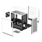 Deepcool | CH370 | Side window | White | Micro ATX | Power supply included No | ATX PS2