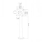 NEWSTAR POS FLAT SCREEN DESK MOUNT (BOLT-DOWN BASE) 10-32" BLACK