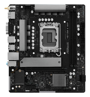 Mainboard|ASROCK|Intel H810|LGA 1851 (Socket V1)|micro ATX|RAM DDR5-SDRAM|2xSlots|Wi-Fi Yes|Bluetooth Yes|1xNumber of M.2 (M) slots|H810M-XWIFI
