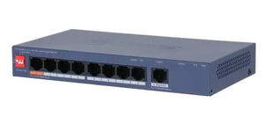 Switch|DAHUA|CS4009-8ET1GT-60|Switch type Managed|Switch layer L2|9xRJ-45 ports|RJ-45 Ports Type Gigabit Ethernet (10/100/1000)|8xFast Ethernet (copper) ports quantity|1xGigabit Ethernet (copper) ports quantity|Power over Ethernet (PoE) Yes|CS4009-8E...