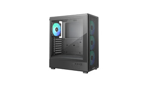 Deepcool Case | CC550 4F | Mid Tower | ATX PS2 (maximum length: 180 mm) | Black