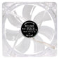 CASE FAN 120MM TRANSP 3PIN+4P/BLUE XF044 XILENCE