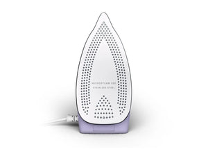 TEFAL First Class DB1612E0 | Steam Travel Iron | 1000 W | Continuous steam 10 g/min | Steam boost performance 45 g/min | White/Purple