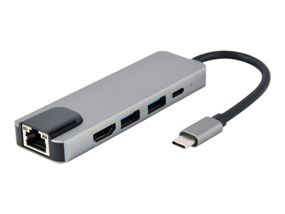 GEMBIRD Multi Port Adapter USB Type C