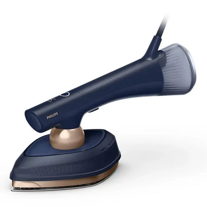 Philips Steam Iron with Soft Board | OneTurn GC215/20 | Steam Iron | 1800 W | Water tank capacity 200+300 ml | Continuous steam 45 g/min | Steam boost performance 90 g/min | Blue