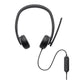 Dell | Headset | WH3024 | Built-in microphone | USB-C, USB-A | Black