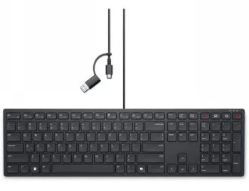 DELL PRO WIRED COLLABORATION KEYBOARD - KB525C - US INTERNATIONAL (QWERTY)
