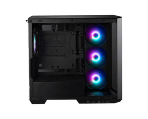 Case|MSI|MidiTower|Case product features Transparent panel|Not included|MicroATX|Colour Black|MAGPANOM100RPZ