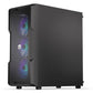 Case|ENDORFY|Regnum 400 ARGB|MidiTower|Case product features Transparent panel|Not included|ATX|MicroATX|MiniITX|Colour Black|EY2A009