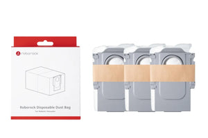 Vacuum Cleaner Accessory|ROBOROCK|Disposable Dust bag|For Qrevo/Qrevo MaxV/S8 MaxV Ultra/Qrevo S/Qrevo Pro/Qrevo Plus/Qrevo Curv/Qrevo Edge/Saros 10R/Saros Z70/Saros 10/Vivian S/Vivian SC/QR 798/Qrevo 5AE/Qrevo Curv 5A1/Qrevo Edge 5V1/QR 798/Qrevo Cu...