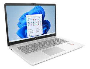 HP 17 | 17-cp2216nw | Silver | 17.3 " | IPS | 1920 x 1080 pixels | AMD Ryzen 5 | 7520U | 16 GB | LPDDR5 | Solid-state drive capacity 512 GB | AMD Radeon Graphics | Windows 11 Home | Bluetooth version 5.4 | 802.11ax | Keyboard language English | Warra...